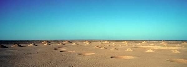 Таинственная спираль Дыхания пустыни в Египте