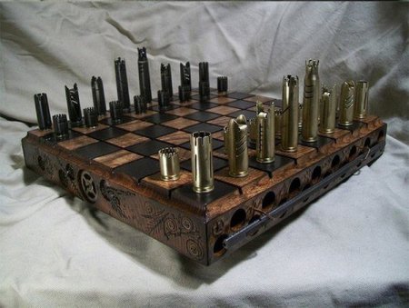 Потрясающий набор шахмат (5 фото)
