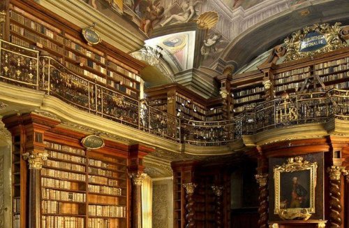 Клементинум - самая красивая библиотека в мире. Прага, Чехия