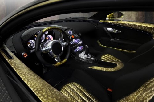 Bugatti Veyron Linea Vincero d'Oro от Mansory