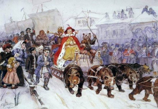 История русского Нового года