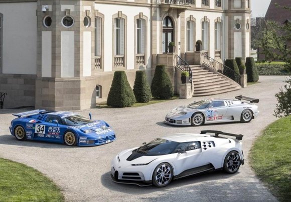Bugatti Centodieci Hypercar 1.600 PS за 9 600 000 €